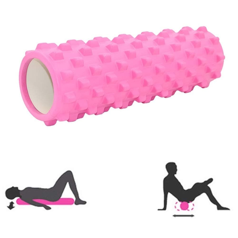 KUOZEN Muscle Roller Foam Roller Massage Roller Long Foam Roller Soft Foam Roller Back Massage Roller Fitness Roller Massage Roller Stick Foam Muscle Roller