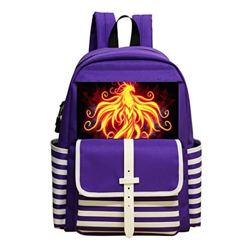 Fashion Printed Backpack Royal Phoenix School Bag