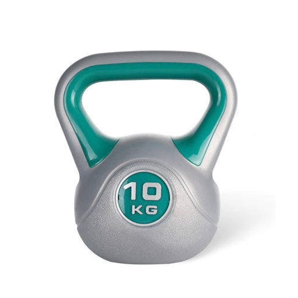 Exercise Kettle Bell, Kettlebell Weights Cast Iron, Vinyl Coated Kettle Bell for Strength Training, Conditioning, and Fitness Home Gym Equipment for Both Men & Women