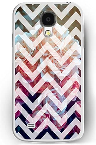 S4 Case, Samsung Galaxy S4 Case Slim Fit Hard Back Cover for Galaxy S4 Beautiful Girly Pink Rose