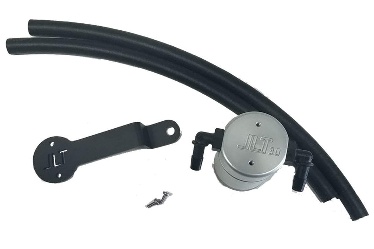 JLT Performance 3032P-C Oil Separator 3.0 Passenger Side, Clear Anodized Compatible for 2013-2019 Ford Fusion 2.0 Ecoboost and 2013-2018 Lincoln MKZ 2.0