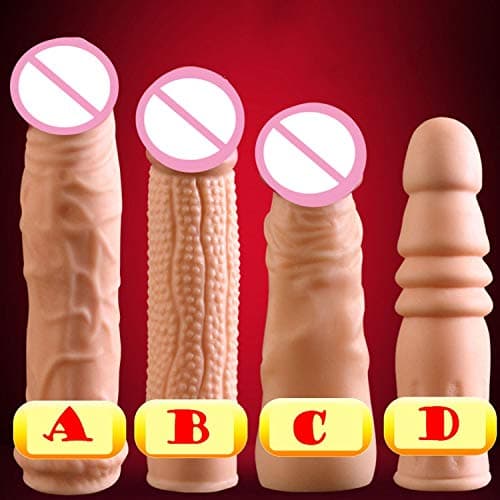 Remote Control Wireless 4 Size Choose Sleeve Silicone Reusable Rings Extender Enlargment Funny Toys Men,A