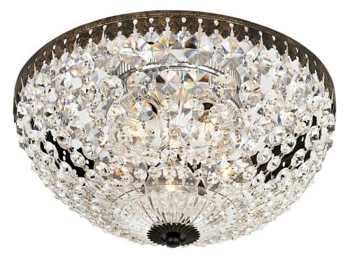 Schonbek Empire Spectra Crystal 12" Wide Ceiling Light