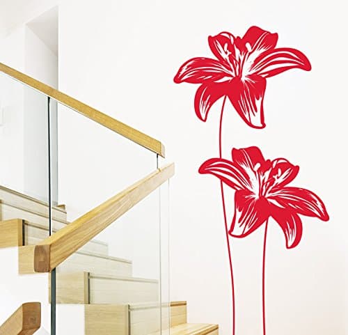 Flower And Nature Wall Decals - afrodita - Standard Size