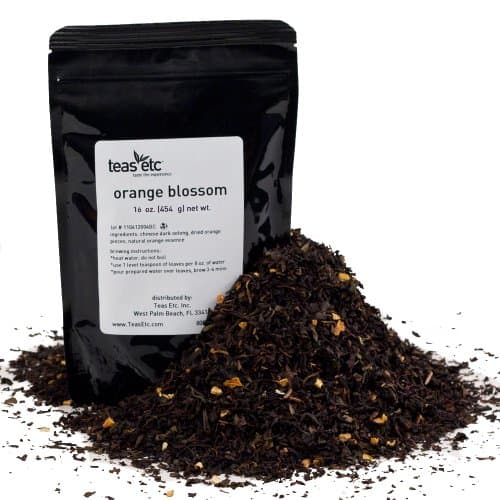Teas Etc Orange Blossom Loose Leaf Oolong Tea 16 oz