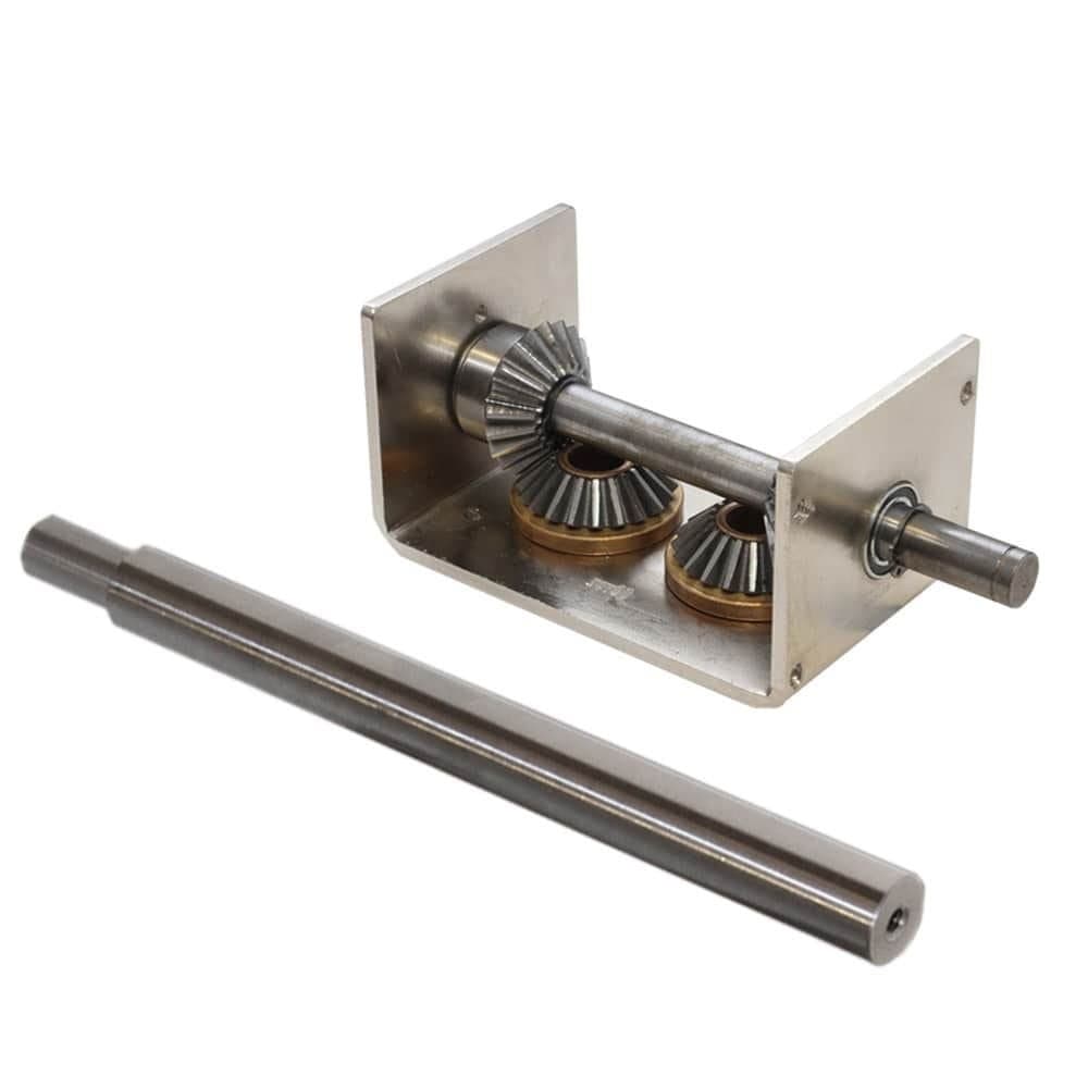 XTS Metal Upper Gear Set Assembly 4 Gears Bracket Shaft for Pizza Dough Rollers