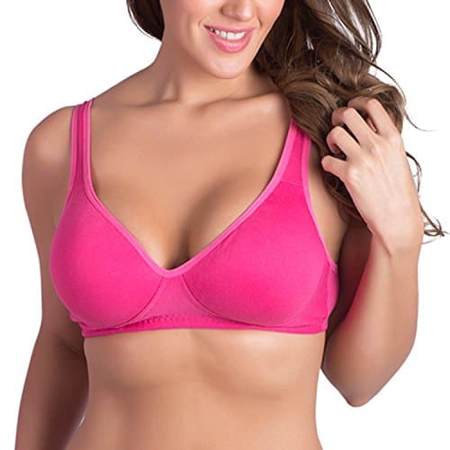 Rajnie Women's Full Cup Padded Non Wired Bra