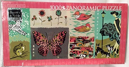 Sarah Watts Exclusive Panoramic A Walk In The Park 1000 Piece Puzzle