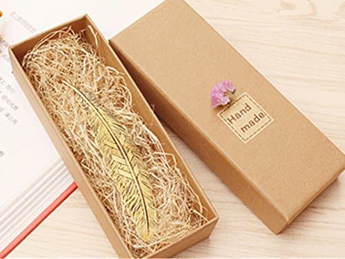 Bookmark, Metal Feather Plumage (Bronze)