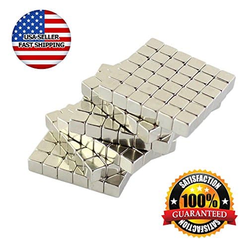 Universal Magnetic Tiny Holder Smallest Multi-Use Square Cube Magnets (500 Pack)