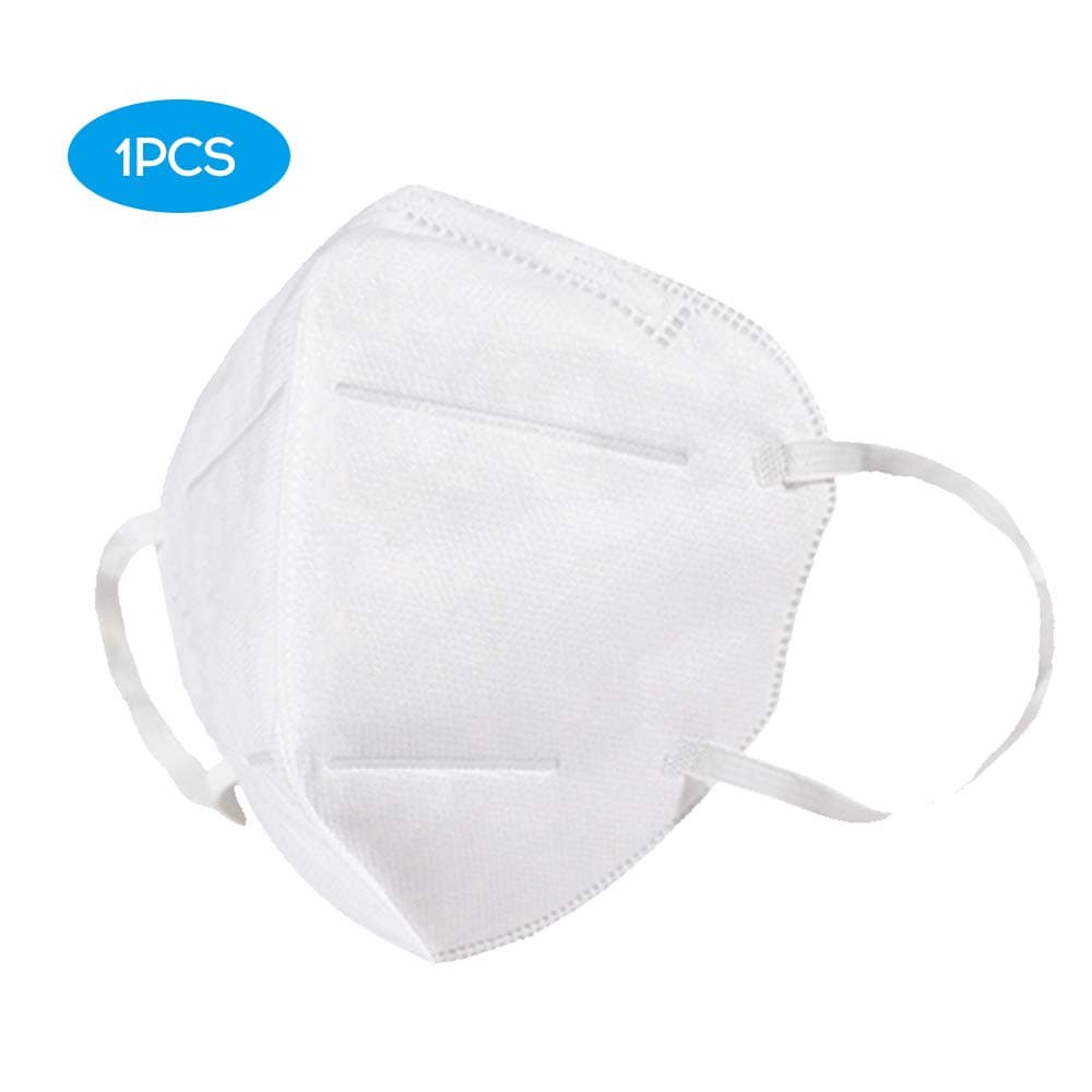 Securome Anti Pollution KN95 Face Mask, Flat Fold kn95 Face Mask with Adjustable Straps for Exhaust Gas/Allergies/Pollen/ PM2.5/ Running/Cycling and Outdoor Activities