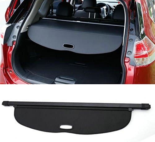SunnyKun Retractable Rear Cargo Cover Trunk Luggage Security Shade Interior Accessories for Nissan Rogue Sv X-Trail T32 2014 2015 (Nissan X-Trail)