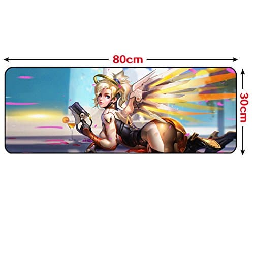 GALIGEIGEI Soft Smooth Gaming Mouse Pad Mouse Mat (31.5 "x 11.8"x0.12") (MERCY-2)