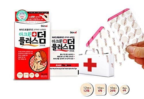 Acwin Plus Derm Moist Wound Dressing for Skin Trouble Ance Pimple Care Hydrocolloid Patch by Acwin