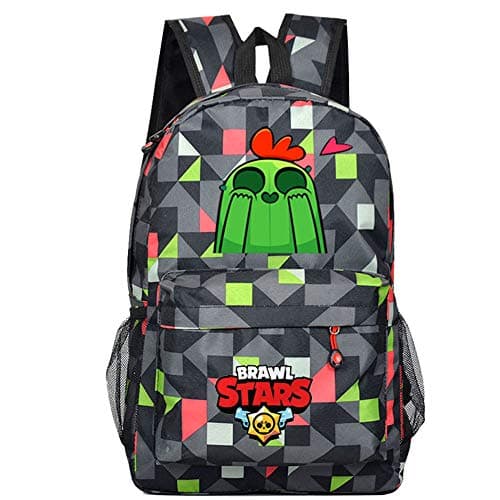 Brawl Stars School Backpack, Lightweight Laptop Backpack School Bookbag Computer Backpack for Men/Women