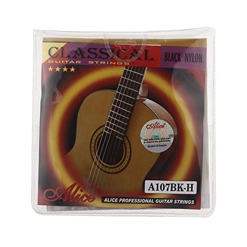 SymWell(TM) Hot Alice 6pcs/set Acoustic Guitar Strings Wound Clear Nylon Guitar Strings with Clear and Bright Sound