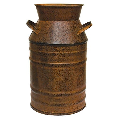 7 Inch Rusty Milk Can by The Hearthside Collection