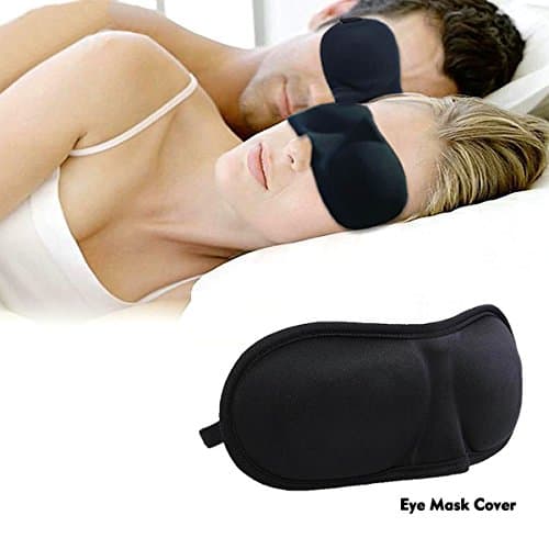 NEW 3D Eye Mask Shade Cover Rest Sleep Eyepatch Blindfold Shield Travel Sleeping Aid