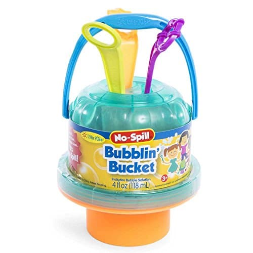 No Spill Kids Fun Activity Bubblin Bucket