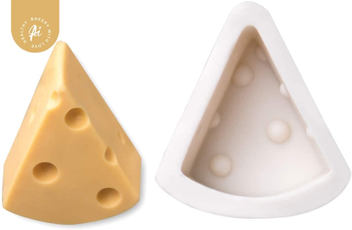 AICHEF Large And Medium Cheese-Silicone Molds Mould.Household High Temperature Pastry Mousse Mould.(Medium Cheese-Silicone Molds Mould).