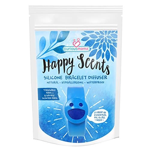 Premium Quality Essential Oils Diffuser Bracelet For Kids By Happy Scents –Aromatherapy &amp; Mosquito Repellent Bracelet – Durable &amp; Thick Felt W/ 3 Different Aromas –Bonus Removal Tool