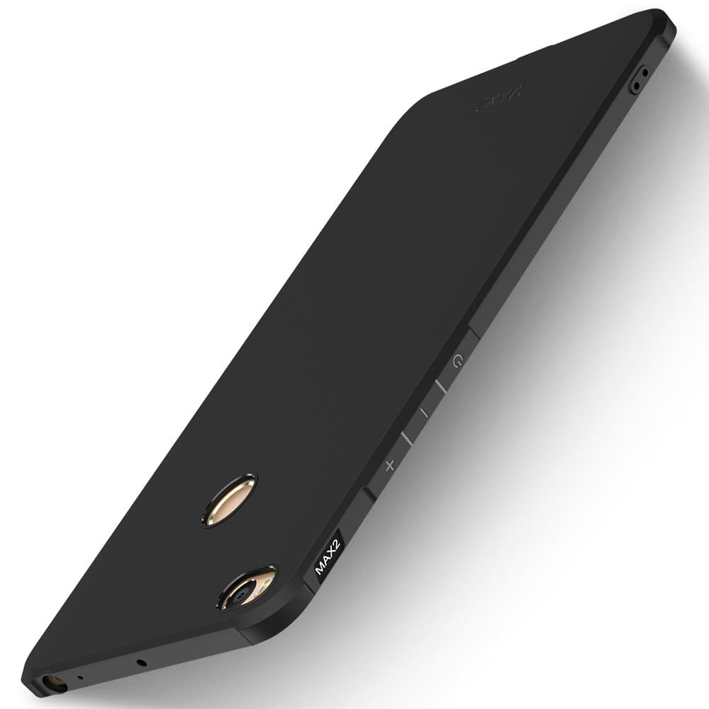 Zhusha Phone case, Xiaomi Mi Max2 Case,Genuine Quality TPU Ultra Slim Protective Case Silicone Shockproof Cover For Xiaomi Mi Max2 / Mi Max 2 ( Color : Black , PATTERN : Solid Pattern )