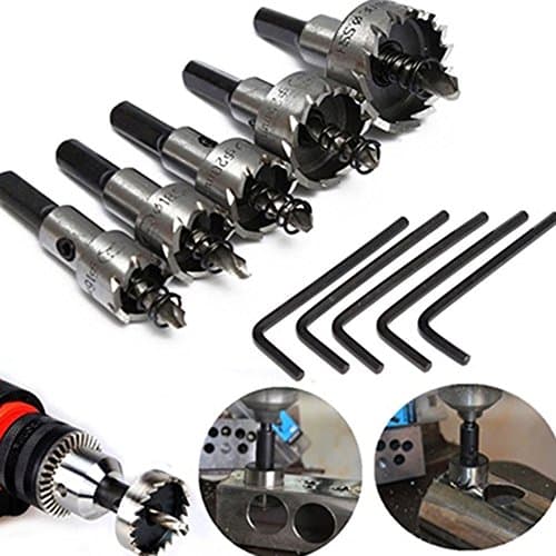 JackLook High Speed Steel HSS Drill Bit Hole Saw Set Stainless Steel Metal Alloy Wood Hole Cutter. 16mm -30mm