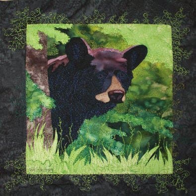 Backdoor Bear Toni Whitney Designs Applique Quilt Pattern