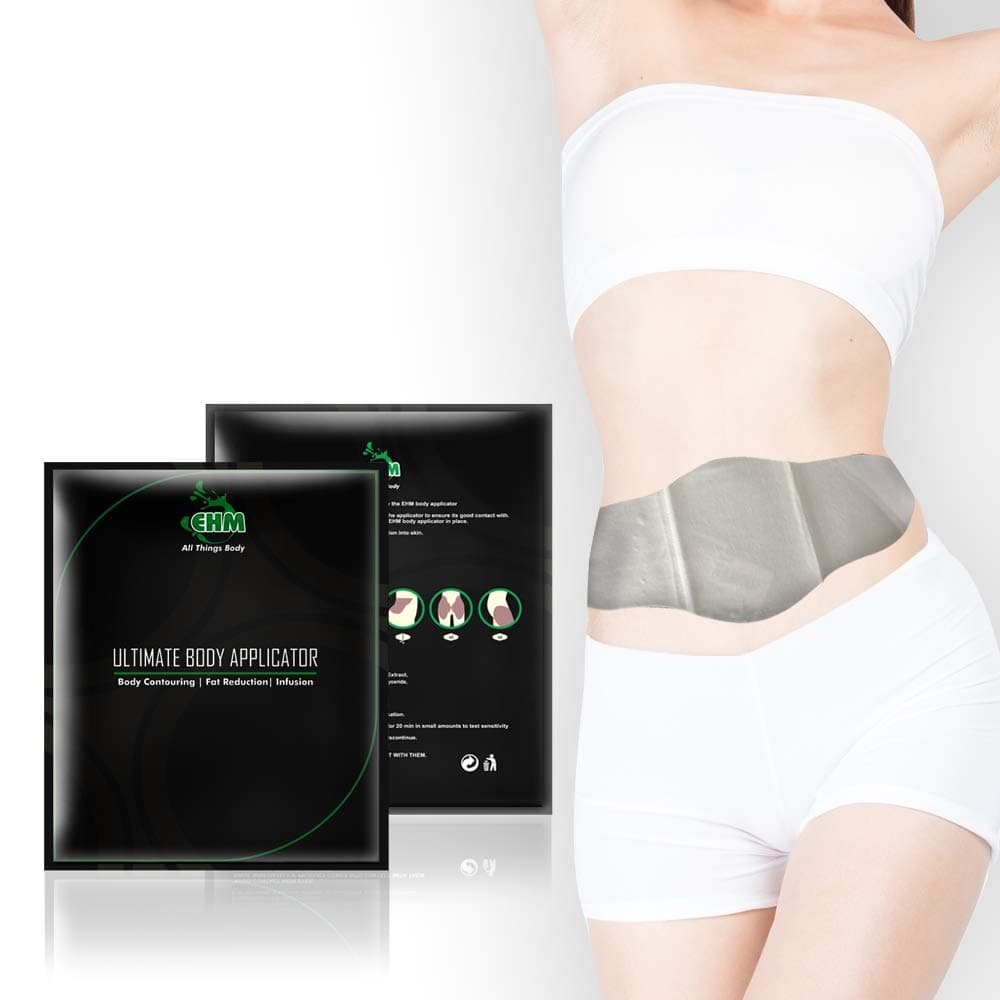 EHM Body Wraps, 5-Pcs, New Formula and Size, Great for Body