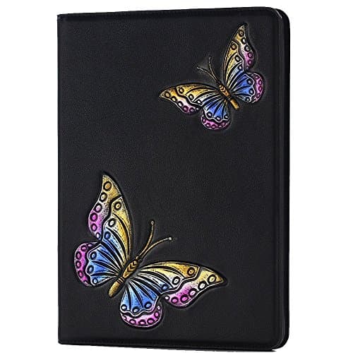 2017 New iPad Case,EFUS Billionn 3D Glitter Book Style Screen Protective Folio Cover Stand with Card Stylish Design Smart Case Cover for Apple 2017 New iPad 9.7 inch Tablet