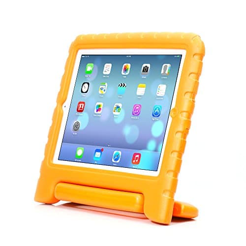 iPad Mini Case, Anken iPad mini 2 Kids Case - [Drop Protection] Light Weight Shock Proof Convertible Handle Stand Kids Friendly for Apple iPad mini 1 / iPad mini 2 / iPad mini 3 (Orange)