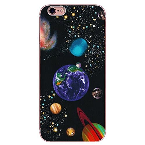 iPhone 6/6s Case, Karri CC Colorful Floral Prints Clear Flexible Soft TPU Cover for iPhone 6&amp;iPhone 6s