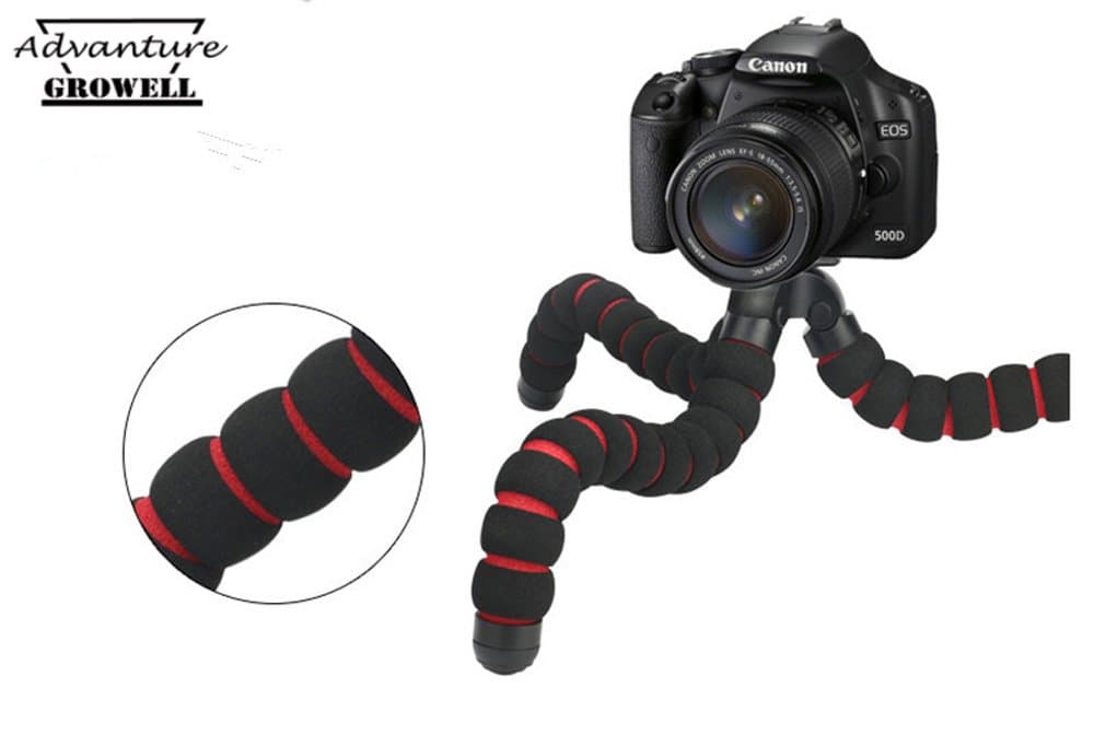 GroWell Vlog Tripod Mini Flexible DSLR