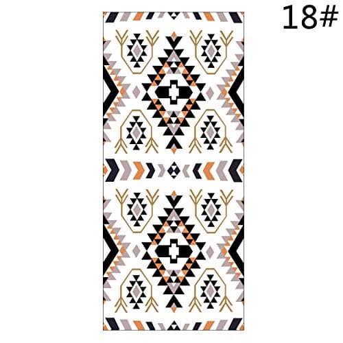 Tian Ran Dai Microfiber Beach Towel for Travel - Letter pattern-Quick Dry for Camping, Gym, Pool, Swimmers - Compact, Lightweight, Sand-Free with Easy Pack Carry Bag