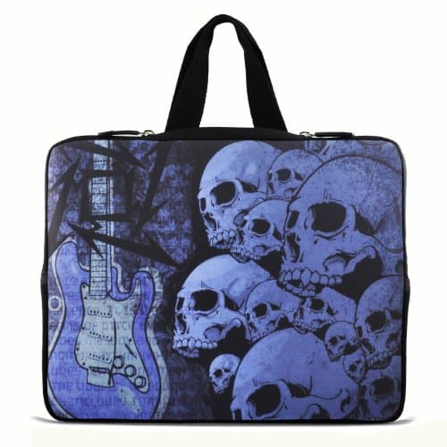 Gutar & Skull 13" 13.3" inch Notebook Laptop Case Sleeve Carrying bag with Hide Handle for Apple Macbook pro 13 Air 13/ Samsung 900X3 530 535U3/Dell XPS 13 Vostro 3360 inspiron 13/ ASUS UX32 UX31 U36 X35 /SONY SD4/ThinkPad X1 L330 E330