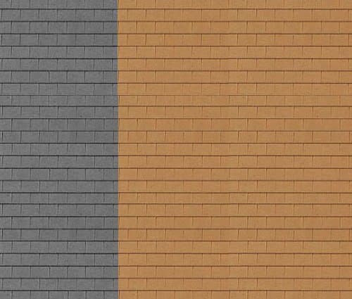 12th Scale Dolls House Accessory - Textured Roofing Sheet MDF by Dolls House Parade