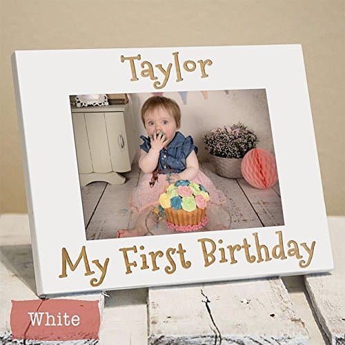 Personalized First Birthday Frame - First Birthday Gift - Baby Gift - Baby Name