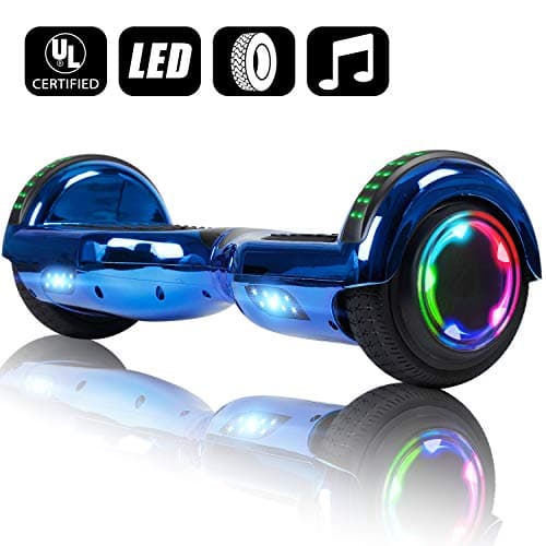 VEVELINE Hoverboard UL2272 Certified 6.5 inch Self Balancing Hoverboards, Hover Board for Kids w/Bluetooth Speaker