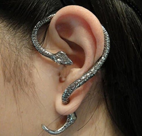 HEBEW snake twisted ears unilateral offbeat Earrings(ABD101)