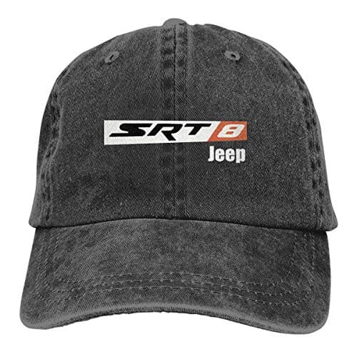 Jeep Srt8 Adjustable Hat Denim Fabric Baseball Caps