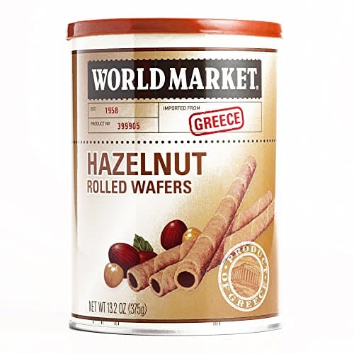 Hazelnut Rolled Wafers 13.2 oz each (1 Item Per Order, not per case)