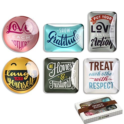 Avery Barn-Refrigerator Magnet Set - Family Rules Theme, 6pcs pack