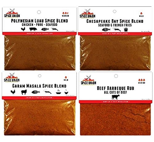 Spice Union Globetrotter Spice Blend Gift Set, 12 Ounce