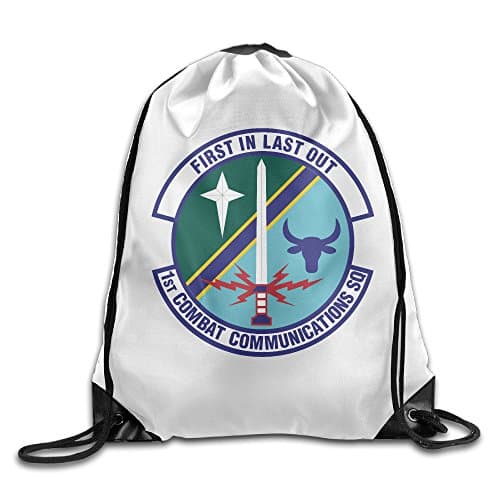 JSSAD Custom 1st Combat Communications Squadron Tote Bags White