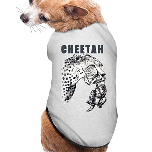 Dog Clothes Cheetah Dog Apparel Cute Soft And Warm Polyester Fiber Dog Dog Accessories