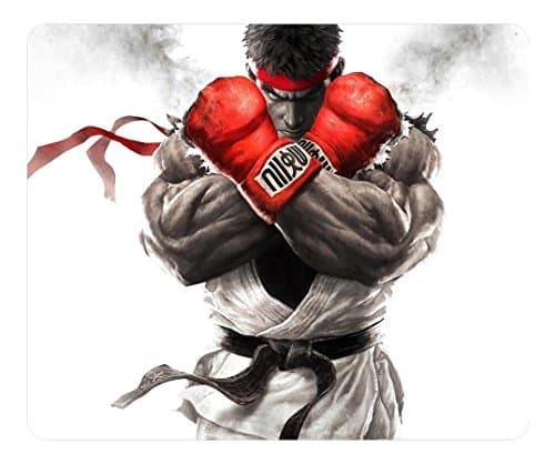 General Water-Resistant Personalized Rectangle Non-Slip Mousepad Street Fighter V Gaming Pad Oblong Soft Gaming Mouse Pads