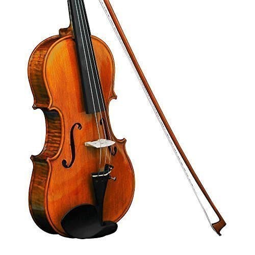Chimaera Maple Wood German Style Violin with Bow Case - Full Size Advanced 4/4
