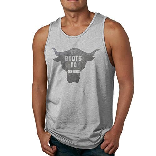 Gocio Men's Brahma Bull Tank Top Ash