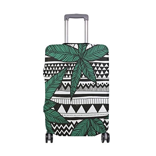 Canabis Leaf Super Lightweight Suitcase Luggage Cover Protector fits 18-32inch