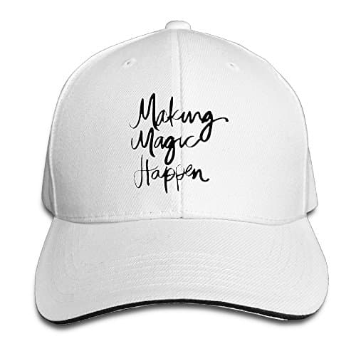 Making Magic Happen Vintage Sandwich Cap Snapback Summer Hat